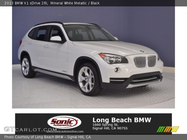 2013 BMW X1 sDrive 28i in Mineral White Metallic