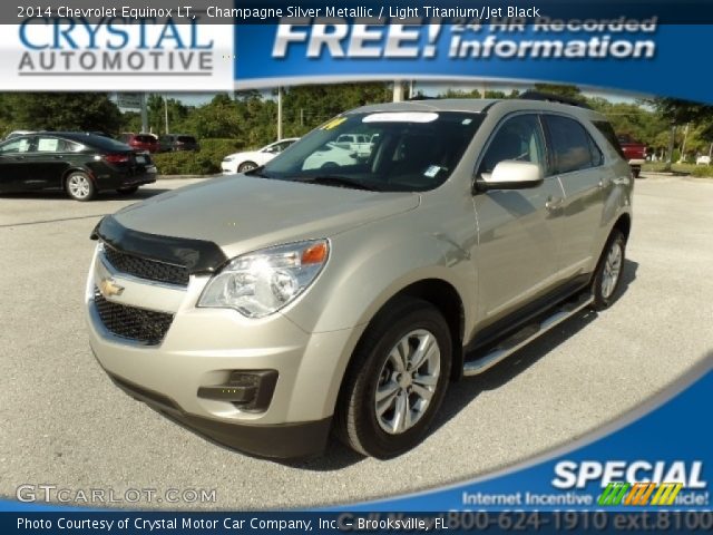 2014 Chevrolet Equinox LT in Champagne Silver Metallic