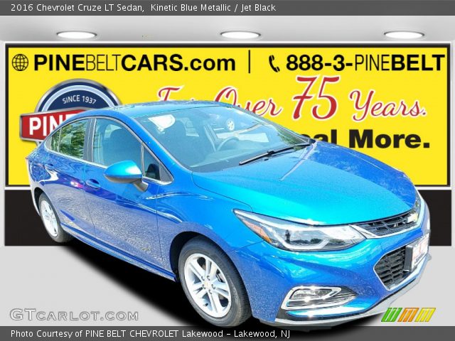 2016 Chevrolet Cruze LT Sedan in Kinetic Blue Metallic
