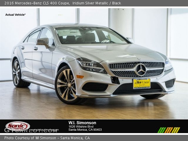 2016 Mercedes-Benz CLS 400 Coupe in Iridium Silver Metallic