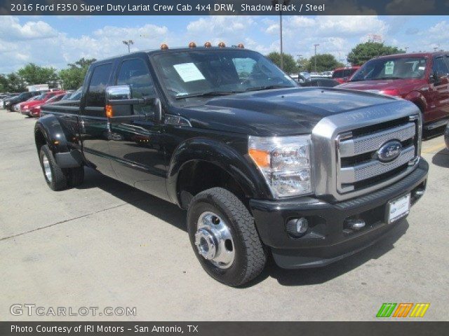 2016 Ford F350 Super Duty Lariat Crew Cab 4x4 DRW in Shadow Black