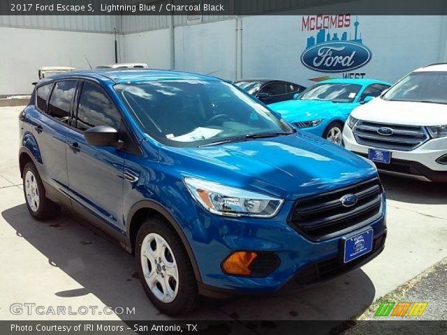 2017 Ford Escape S in Lightning Blue