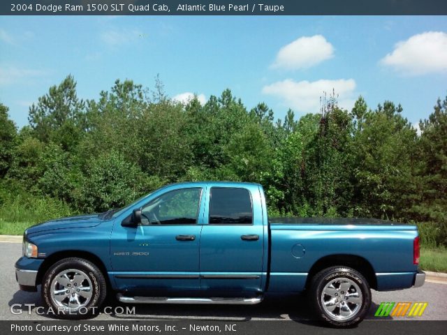 2004 Dodge Ram 1500 SLT Quad Cab in Atlantic Blue Pearl