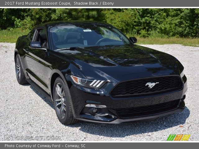 2017 Ford Mustang Ecoboost Coupe in Shadow Black