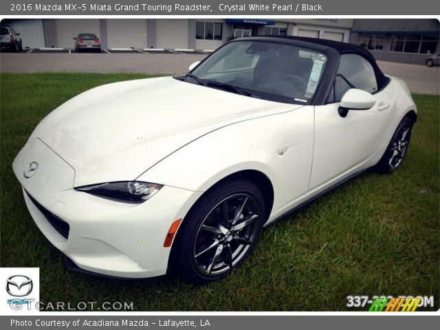 2016 Mazda MX-5 Miata Grand Touring Roadster in Crystal White Pearl