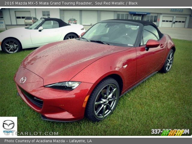 2016 Mazda MX-5 Miata Grand Touring Roadster in Soul Red Metallic