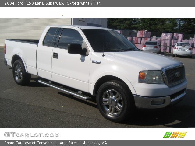 2004 Ford F150 Lariat SuperCab in Oxford White