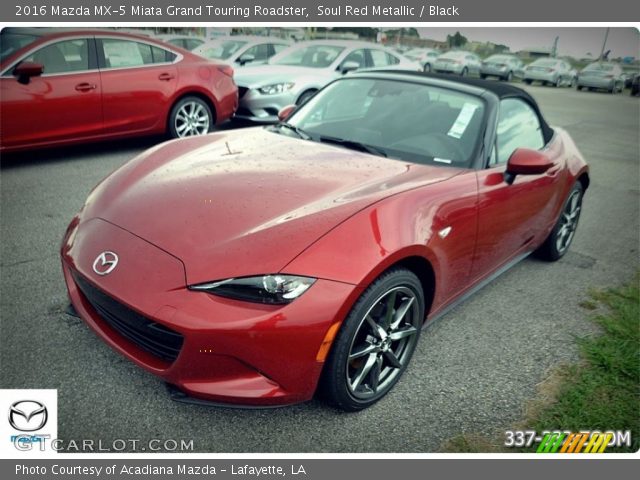 2016 Mazda MX-5 Miata Grand Touring Roadster in Soul Red Metallic