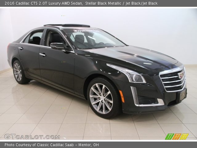 2016 Cadillac CTS 2.0T Luxury AWD Sedan in Stellar Black Metallic