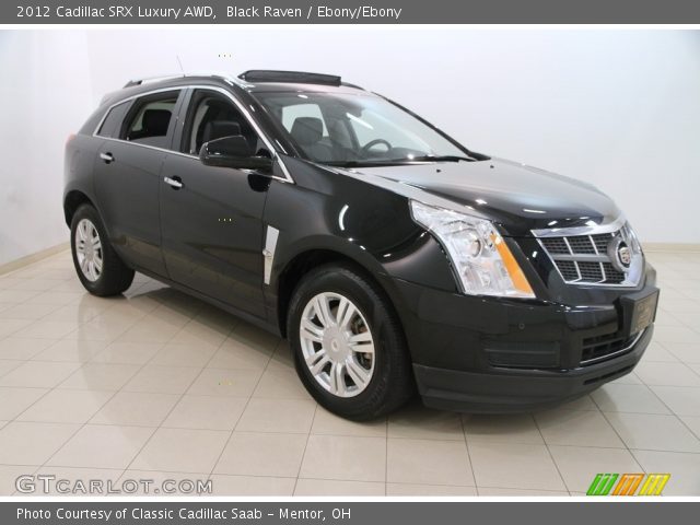 2012 Cadillac SRX Luxury AWD in Black Raven