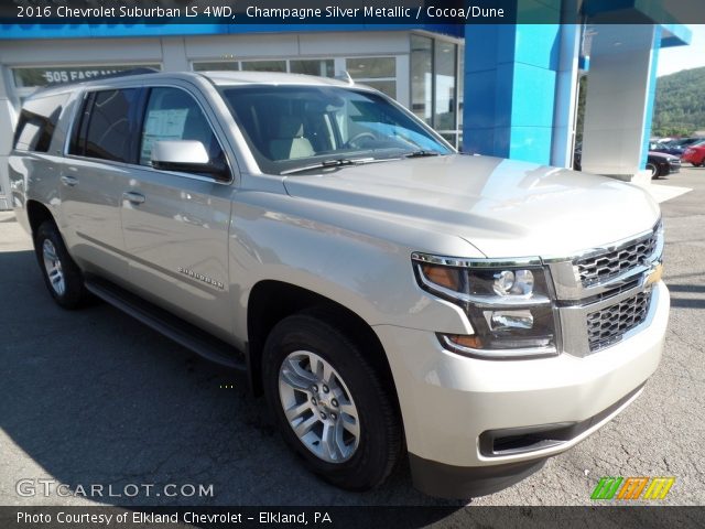 2016 Chevrolet Suburban LS 4WD in Champagne Silver Metallic