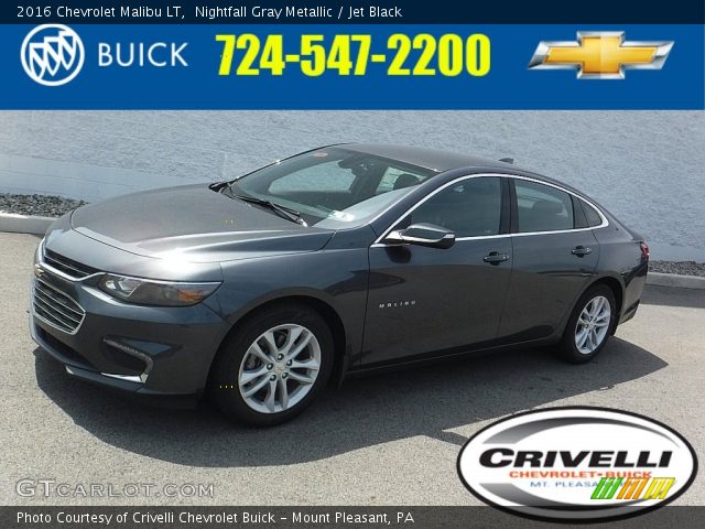2016 Chevrolet Malibu LT in Nightfall Gray Metallic