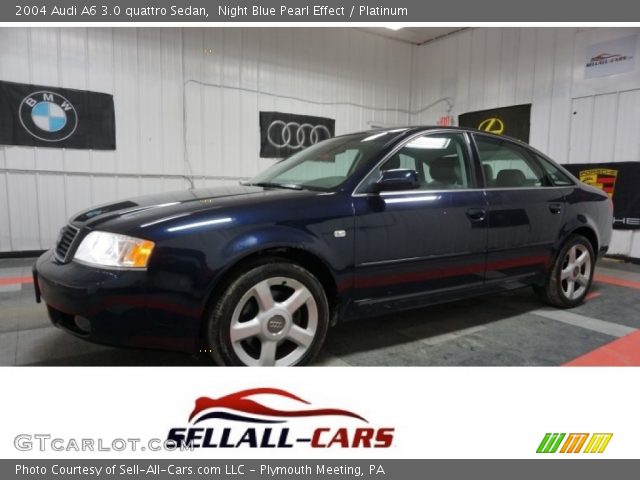 2004 Audi A6 3.0 quattro Sedan in Night Blue Pearl Effect