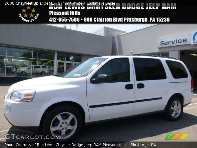 2008 Chevrolet Uplander LS in Summit White