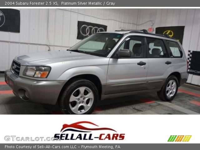 2004 Subaru Forester 2.5 XS in Platinum Silver Metallic