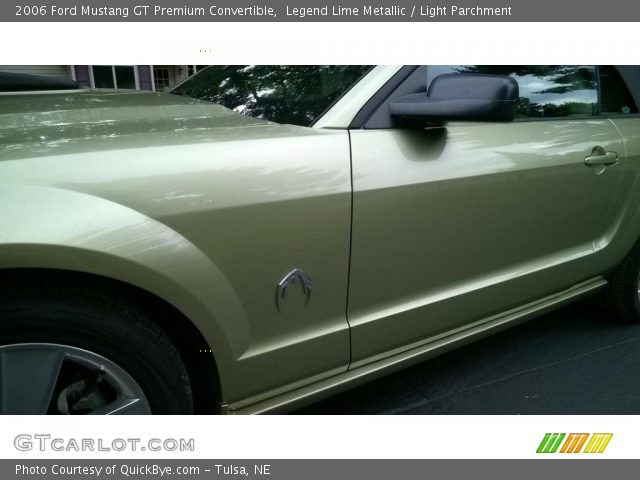 2006 Ford Mustang GT Premium Convertible in Legend Lime Metallic