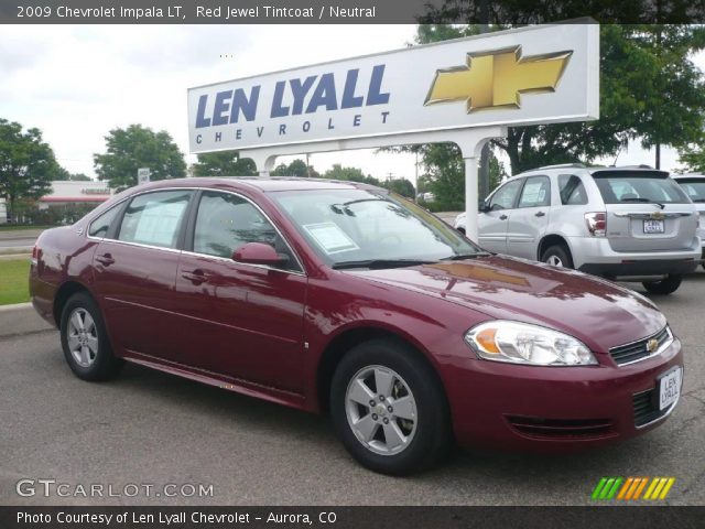 2009 Chevrolet Impala LT in Red Jewel Tintcoat