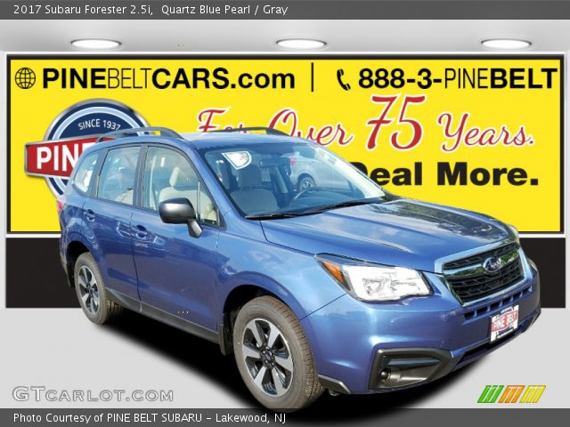 2017 Subaru Forester 2.5i in Quartz Blue Pearl