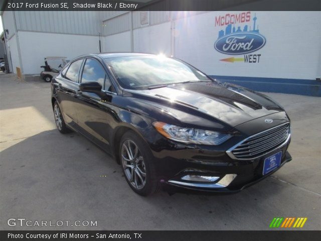 2017 Ford Fusion SE in Shadow Black