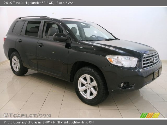 2010 Toyota Highlander SE 4WD in Black