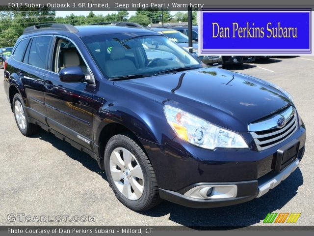 2012 Subaru Outback 3.6R Limited in Deep Indigo Pearl