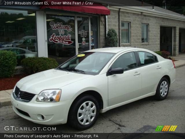 2007 Mitsubishi Galant ES in Dover White Pearl