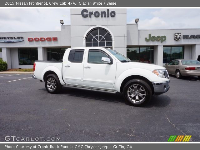 2015 Nissan Frontier SL Crew Cab 4x4 in Glacier White