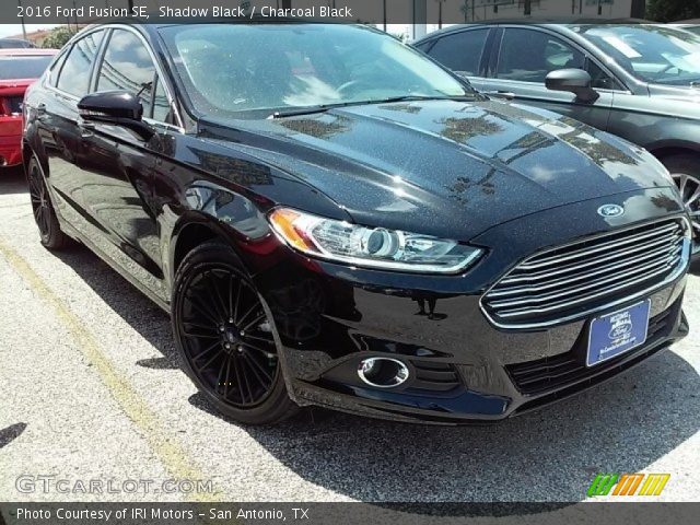 2016 Ford Fusion SE in Shadow Black