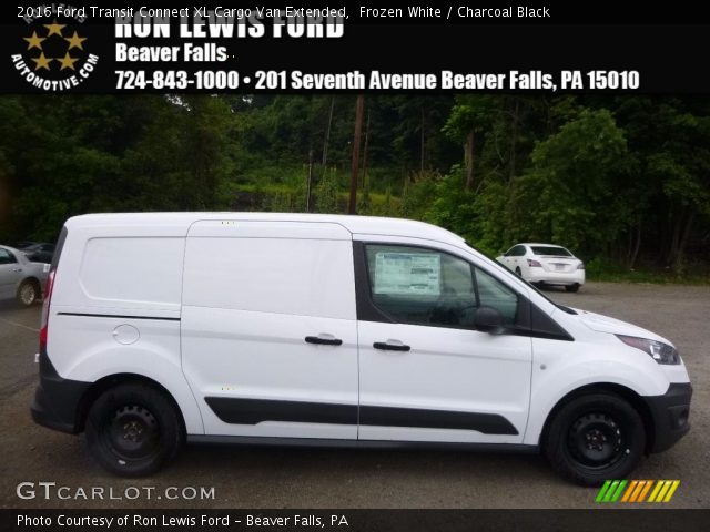 2016 Ford Transit Connect XL Cargo Van Extended in Frozen White