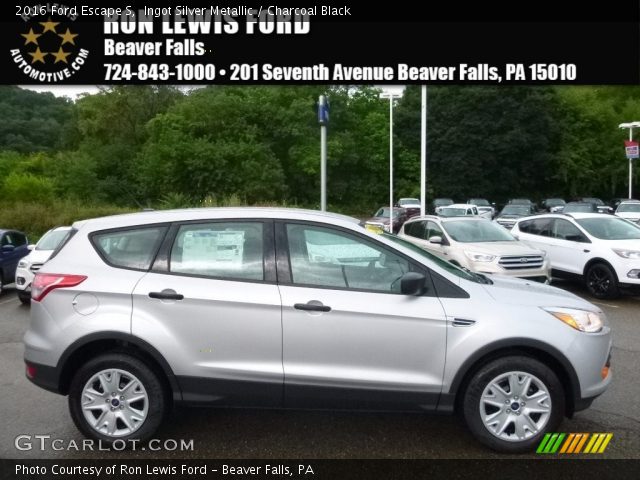 2016 Ford Escape S in Ingot Silver Metallic