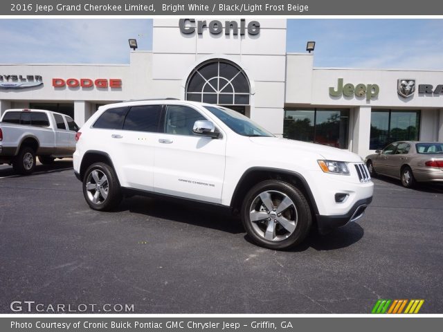 2016 Jeep Grand Cherokee Limited in Bright White