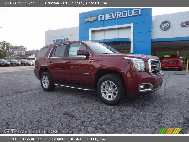 2016 GMC Yukon SLT in Crimson Red Tintcoat