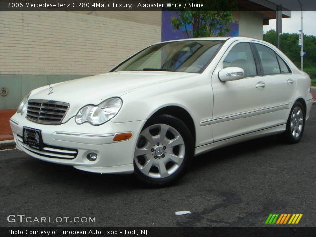 2006 Mercedes-Benz C 280 4Matic Luxury in Alabaster White