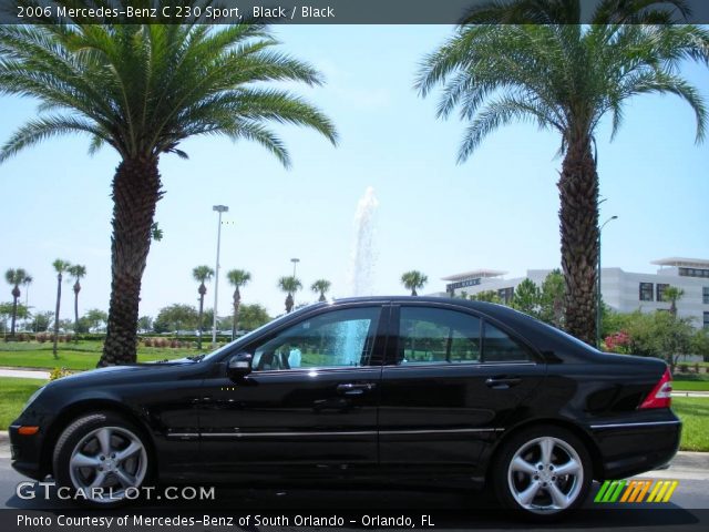2006 Mercedes-Benz C 230 Sport in Black