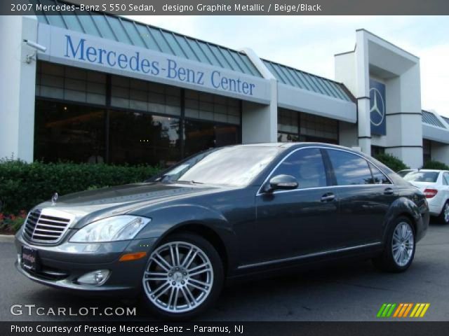 2007 Mercedes-Benz S 550 Sedan in designo Graphite Metallic