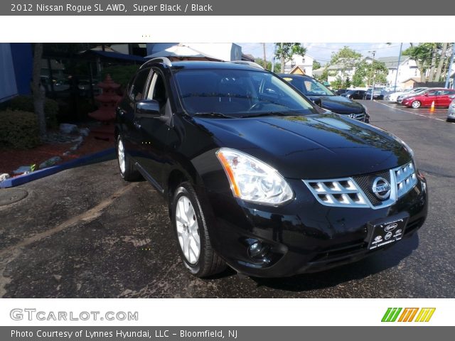 2012 Nissan Rogue SL AWD in Super Black
