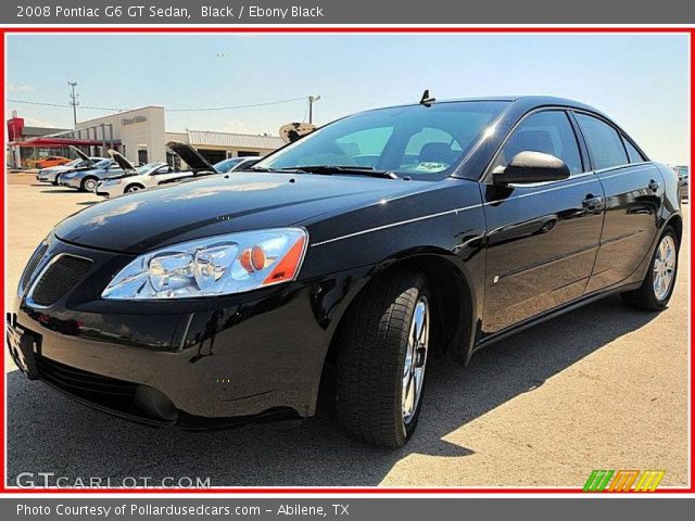 2008 Pontiac G6 GT Sedan in Black