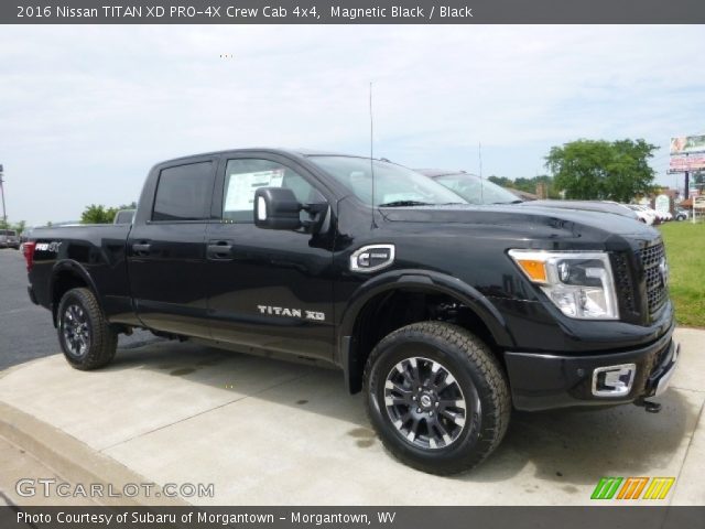 2016 Nissan TITAN XD PRO-4X Crew Cab 4x4 in Magnetic Black