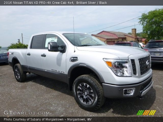 2016 Nissan TITAN XD PRO-4X Crew Cab 4x4 in Brilliant Silver