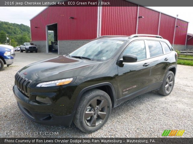 2016 Jeep Cherokee Latitude 4x4 in ECO Green Pearl