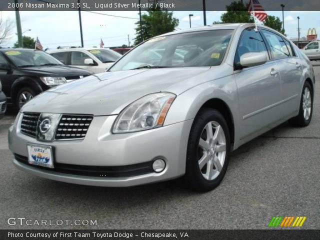 2006 Nissan Maxima 3.5 SL in Liquid Silver Metallic