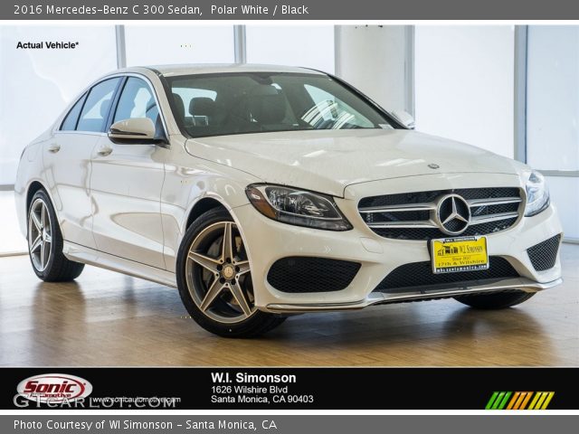 2016 Mercedes-Benz C 300 Sedan in Polar White