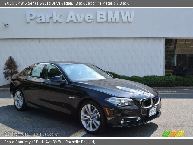 2016 BMW 5 Series 535i xDrive Sedan in Black Sapphire Metallic