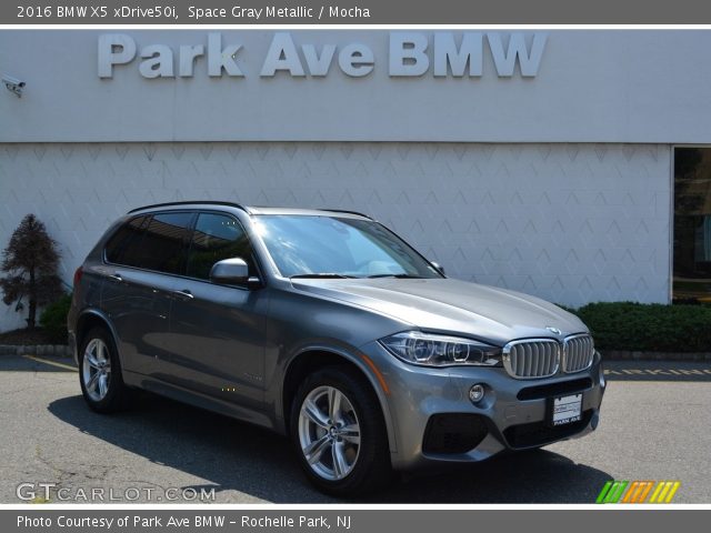 2016 BMW X5 xDrive50i in Space Gray Metallic