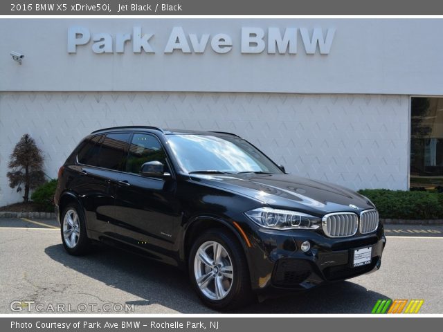 2016 BMW X5 xDrive50i in Jet Black