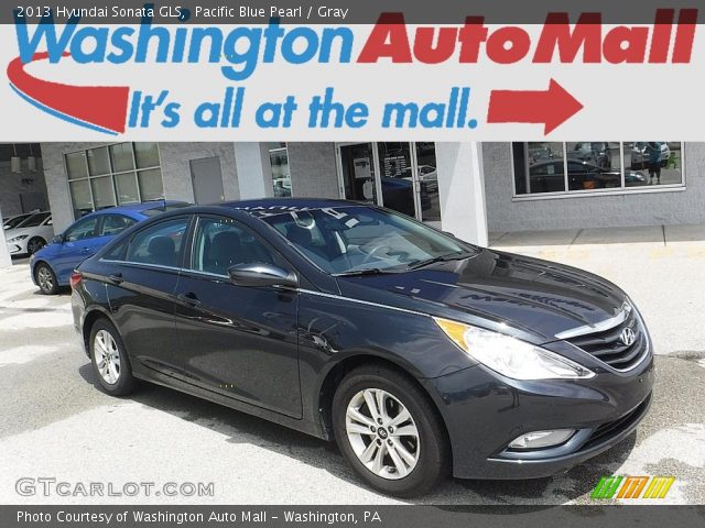 2013 Hyundai Sonata GLS in Pacific Blue Pearl