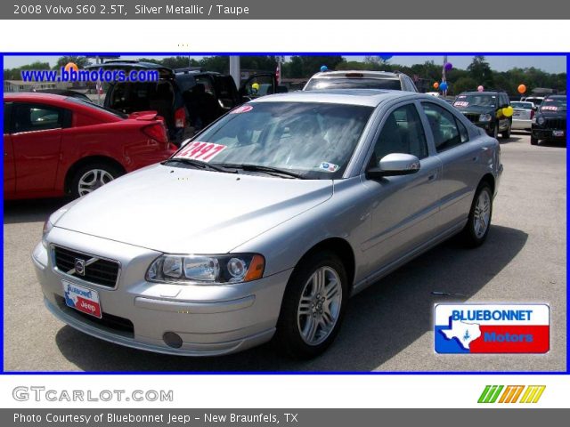 2008 Volvo S60 2.5T in Silver Metallic
