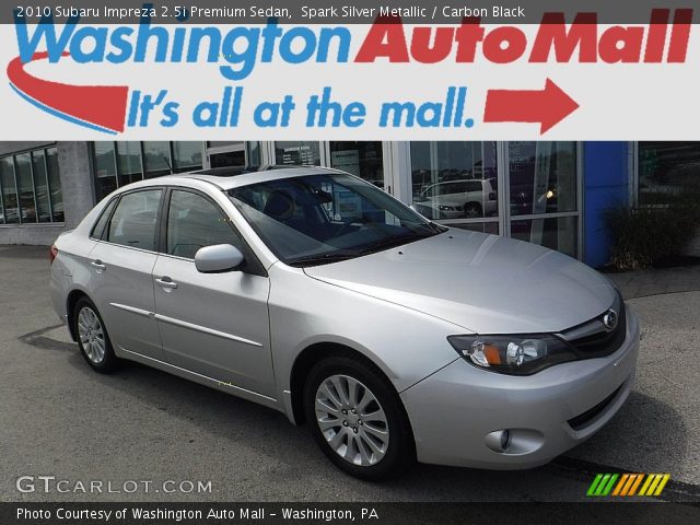 2010 Subaru Impreza 2.5i Premium Sedan in Spark Silver Metallic