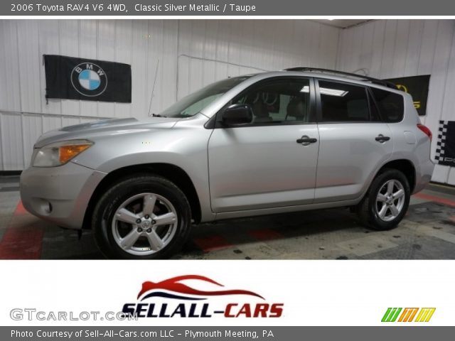 2006 Toyota RAV4 V6 4WD in Classic Silver Metallic