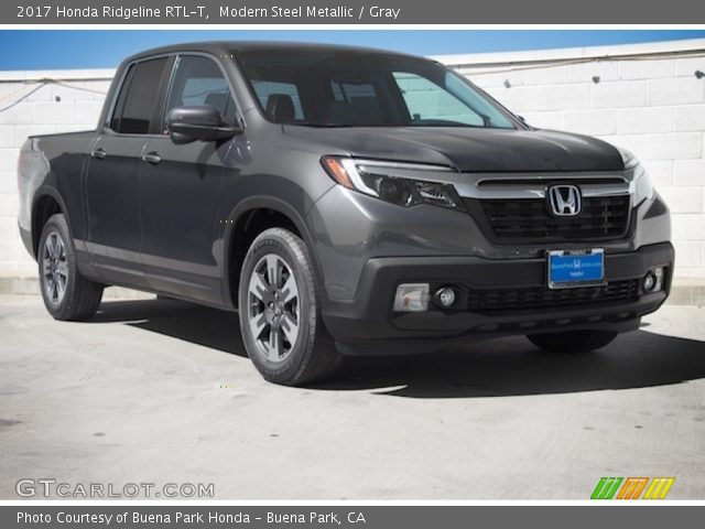 2017 Honda Ridgeline RTL-T in Modern Steel Metallic